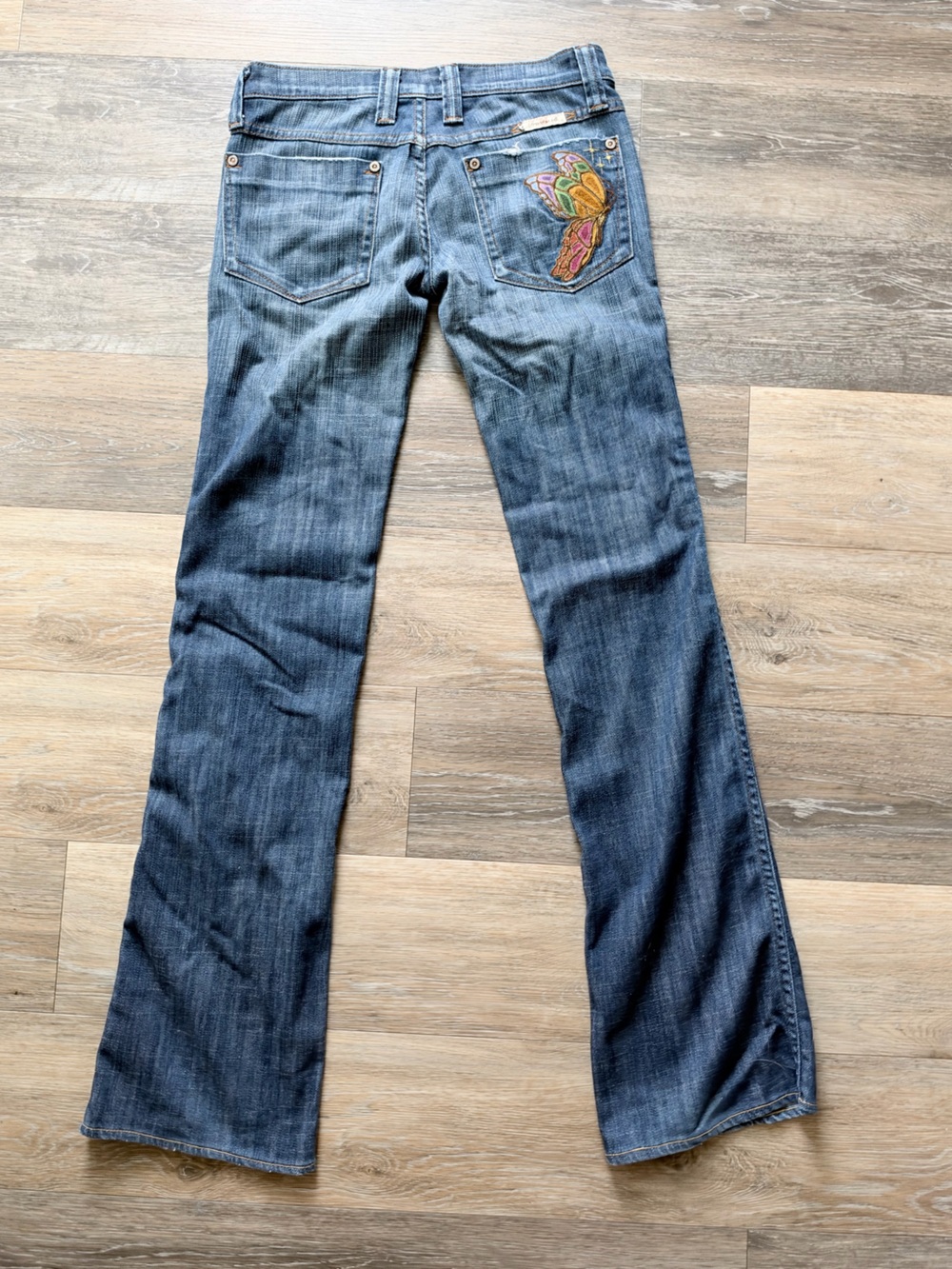 Frankie B. Y2K low-rise flare jeans sz 2